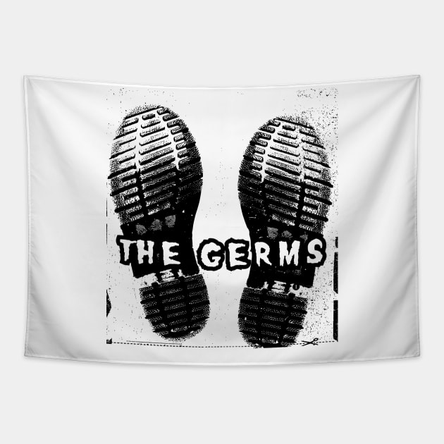 the germs classic boot Tapestry by angga108