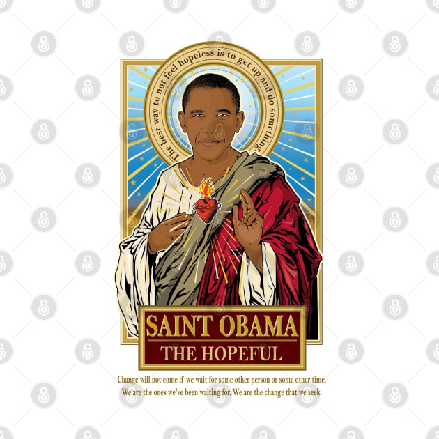 Saint Obama by Pop Art Saints