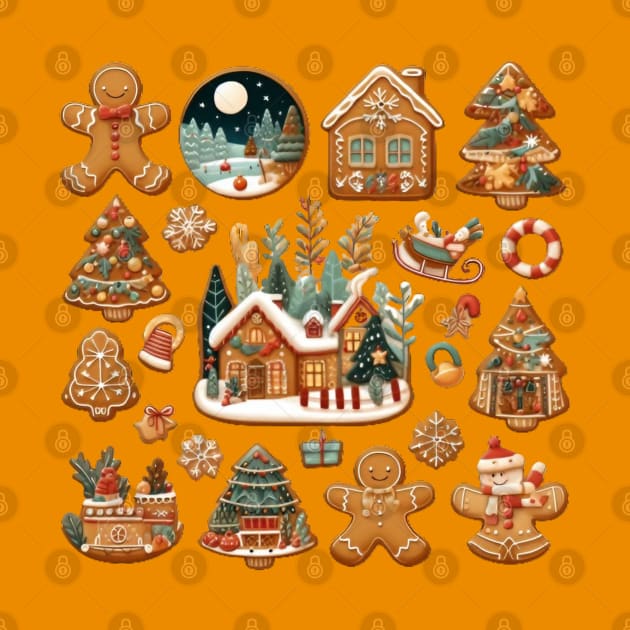 Merry Gingerbread Christmas by Imaginate