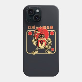 Robot Daruma Phone Case