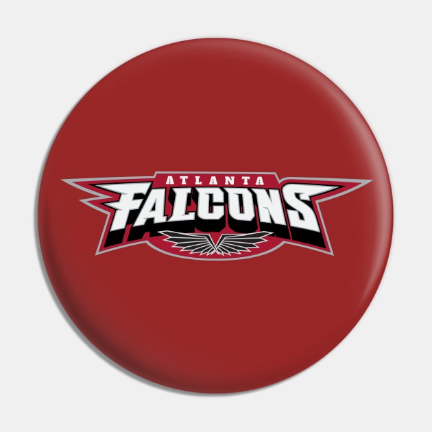 Atlanta Falcons Football Team Pin by antarte