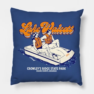 Lake Walcott Paddle Boat Pillow