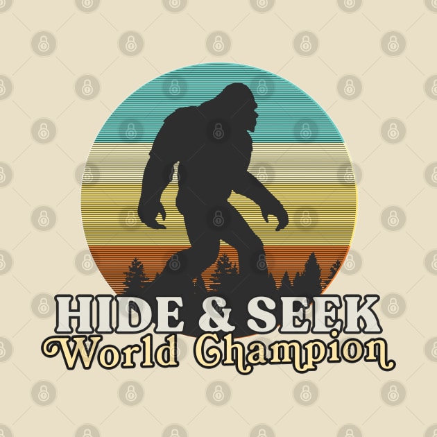 Retro Bigfoot Hide & Seek World Champion #2 by DankFutura