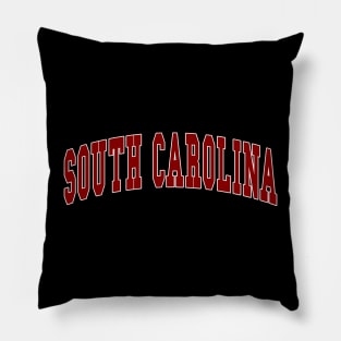 South Carolina - college university font letters text word football basketball baseball softball volleyball hockey love fan player christmas birthday gift for men women kids mothers fathers day dad mom vintage retro Pillow