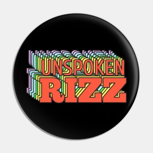 Unspoken Rizz Pastel Pin