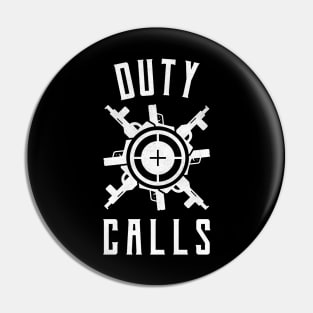 Duty Calls Pin