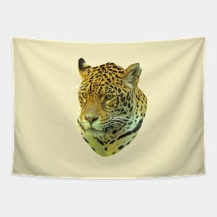 Jaguar portrait Tapestry