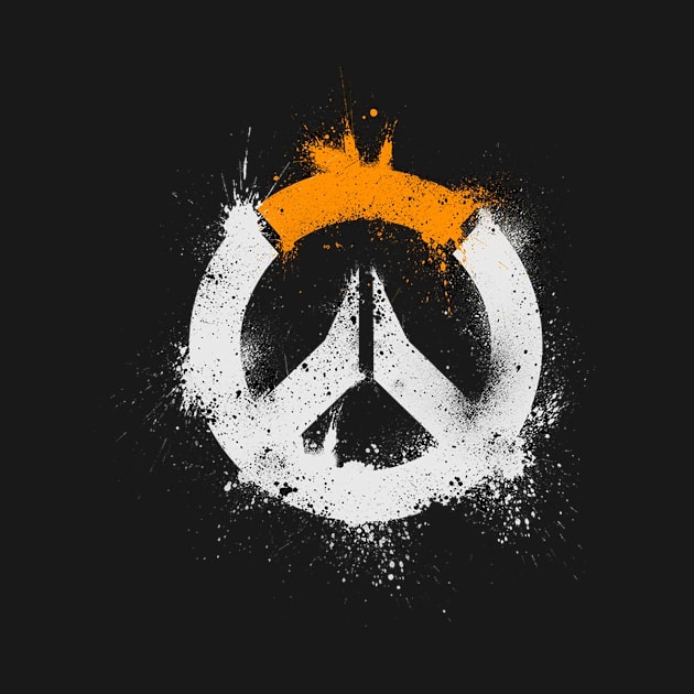 Overwatch Splatter Logo by PokeGear