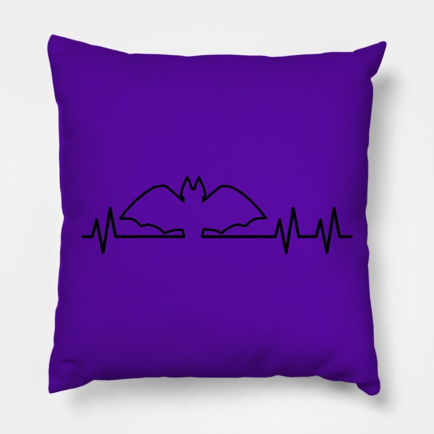 Batbeat Pillow by druscilla13