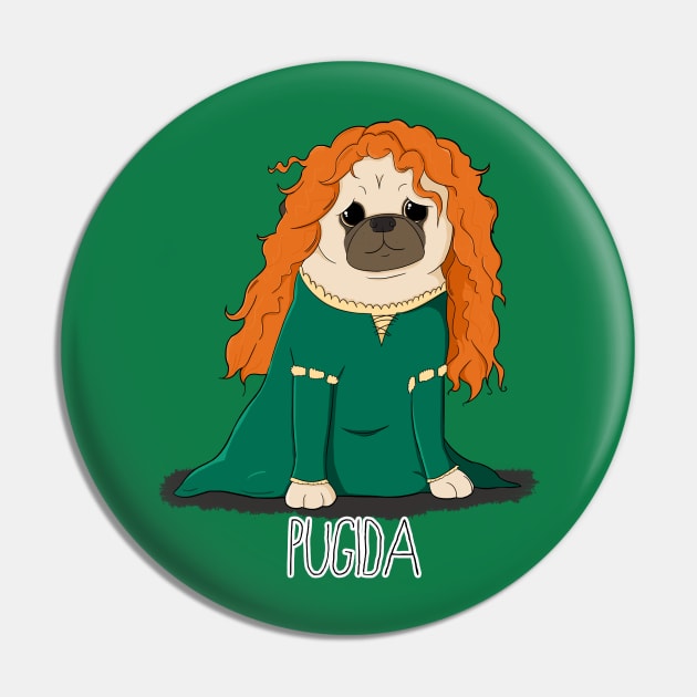 Pugida Pin by Jennisney