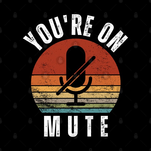 you are on mute retro style by ClorindaDeRose