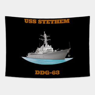 Stethem DDG-63 Destroyer Ship Tapestry