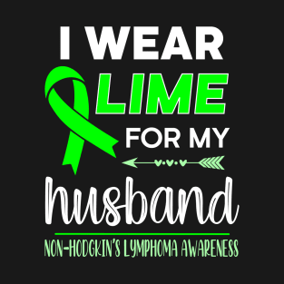 I Wear Lime For My Husband T-Shirt