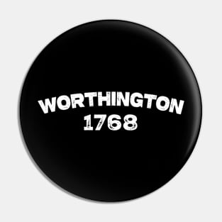 Worthington, Massachusetts Pin