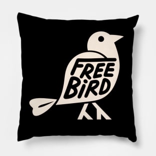 "Free Bird" design Pillow