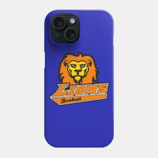 Lions Baseball Phone Case