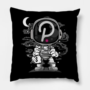 Astronaut Polkadot DOT To The Moon Crypto Token Cryptocurrency Wallet Birthday Gift For Men Women Kids Pillow