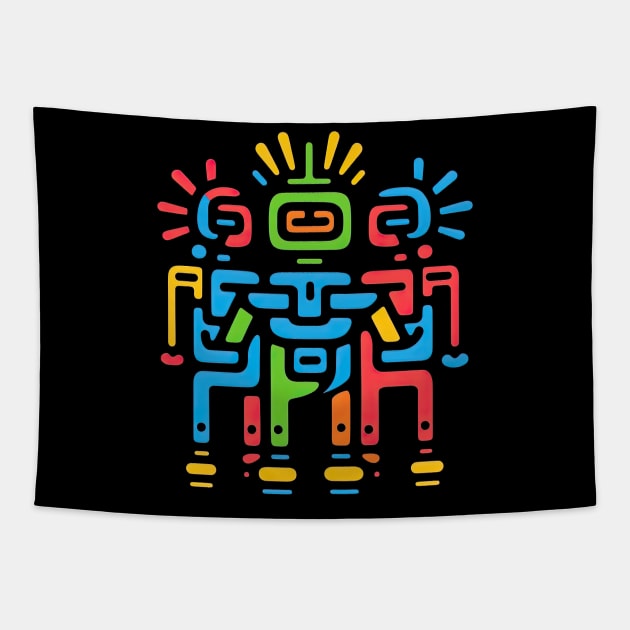 African Rhythm Tapestry by ProinkMasterShop