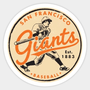 San Francisco Giants by © Purkins Originals Sticker for Sale by Purkins