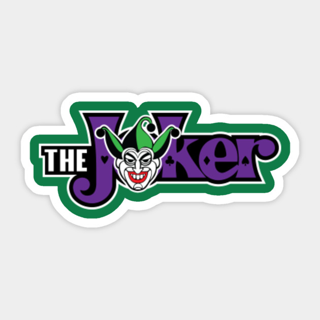 The Joker Logo Batman Sticker Teepublic
