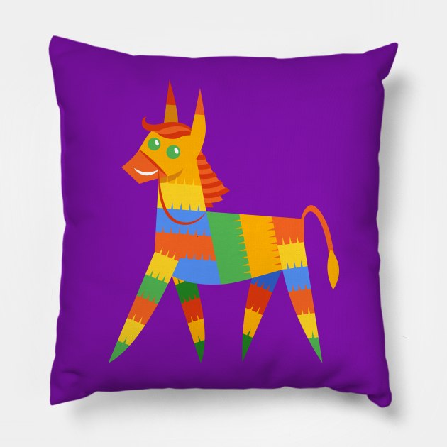 Pony Piñata Pillow by Ekliptik