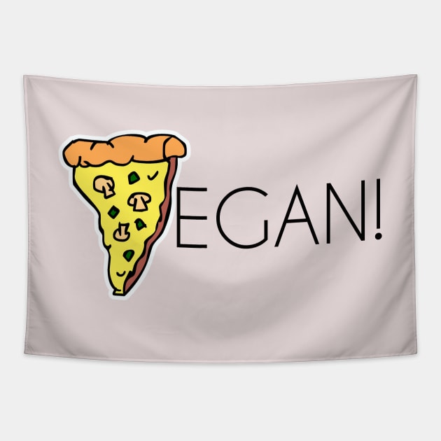 Vegan Pride! Tapestry by StateShirtCo