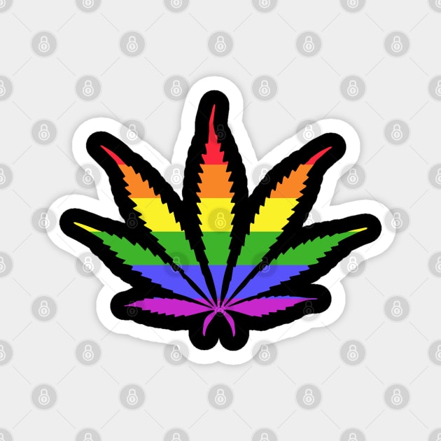 Pride and Pot Magnet by Howchie