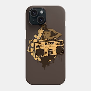 BoomBox Kid Brown Phone Case