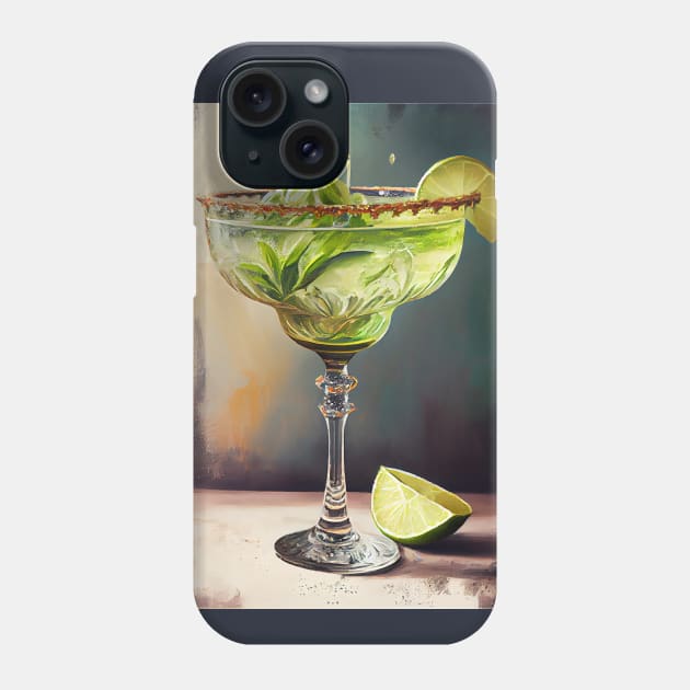 Margarita Cocktail Phone Case by ABART BY ALEXST 