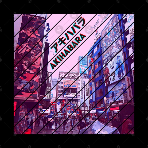 Akihabara Anime Tokyo Japan Retro Street by Knorowara