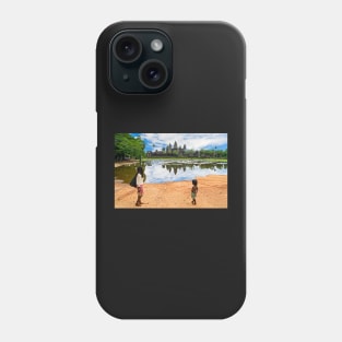 Angkor Wat Revisited. Phone Case