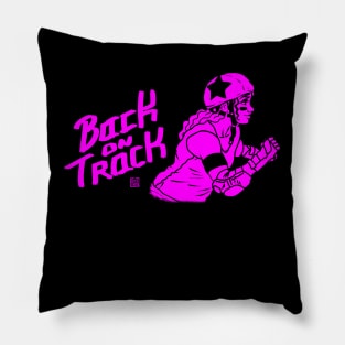 Back on Track - Roller Derby Shirt Pillow