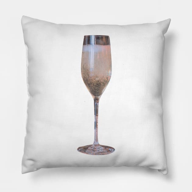 White wine Pillow by Food Photography