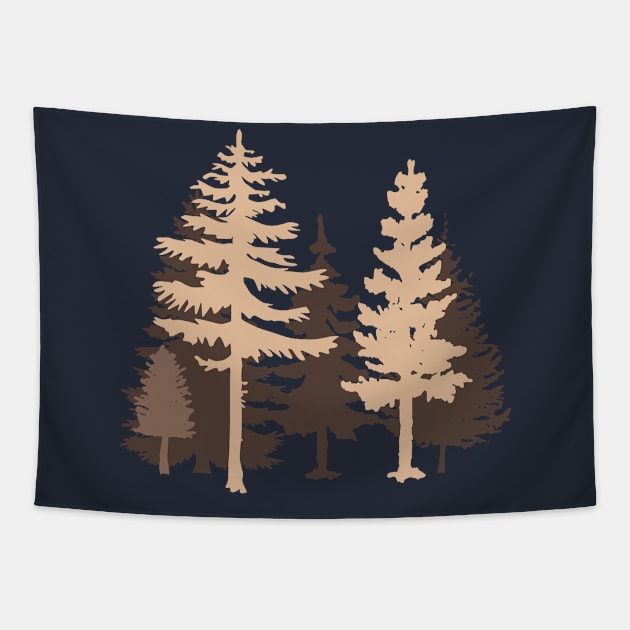 Vintage Forest Tapestry by PallKris