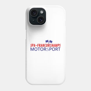 Spa-Francorchamps Motorsport Phone Case