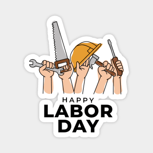 Happy Labor Day Magnet