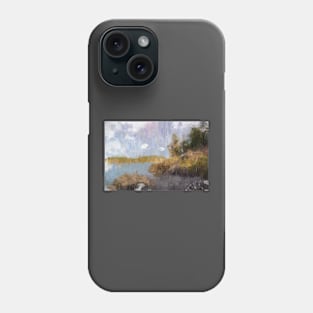 quiet forest cove Phone Case