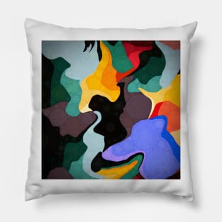 Dripping Paint Pillow