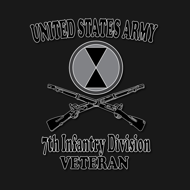 7th Infantry Division- Veteran by Relaxed Lifestyle Products