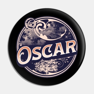 Oscar Name Tshirt Pin