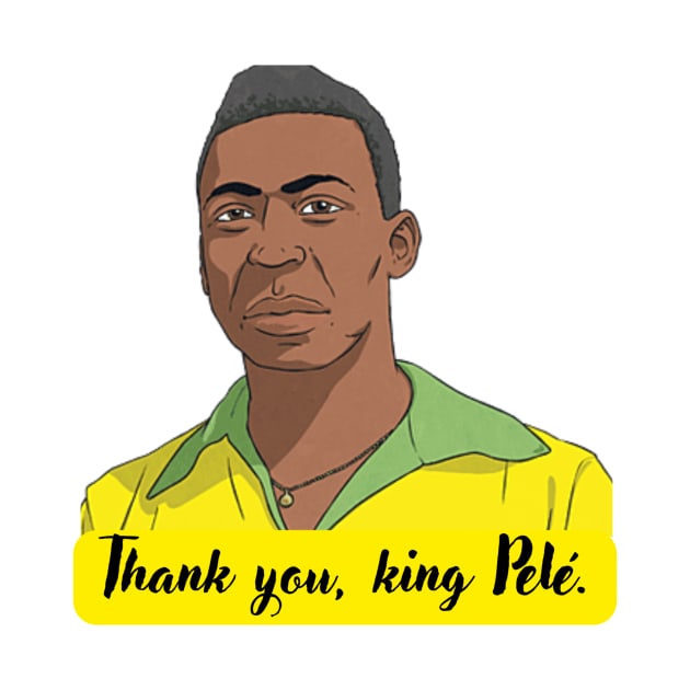 In honor to the king pelé. by Surta Comigo