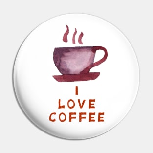 I love coffee. Pin