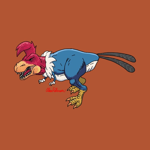 Tyrannosaurus Pecks by AlexRobinsonStuff