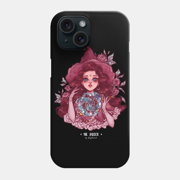 Pisces Witch Phone Case by Roy The Art