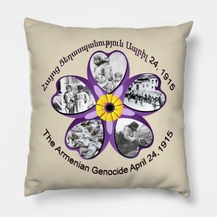 The Armenian Genocide April 24 1915 Pillow