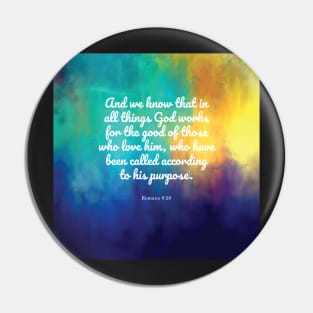 Romans 8:28 Pin