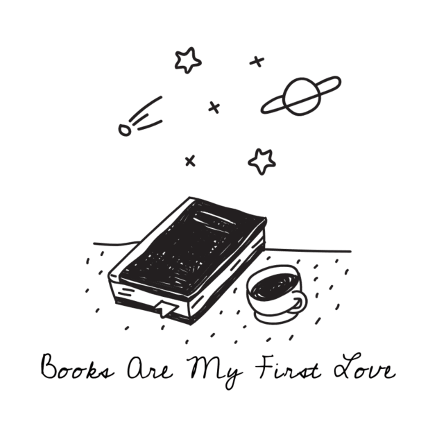 Books Are My First Love by SpaceART