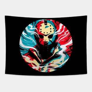 Color Crystal Lake Tapestry