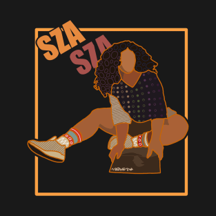 SZA Retro Design T-Shirt