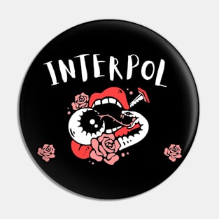 INTERPOL BAND Pin